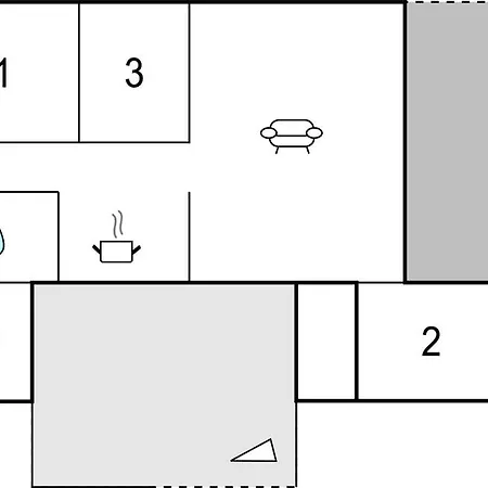 Slaenvaenget Rudkobing Iv Dom wakacyjny